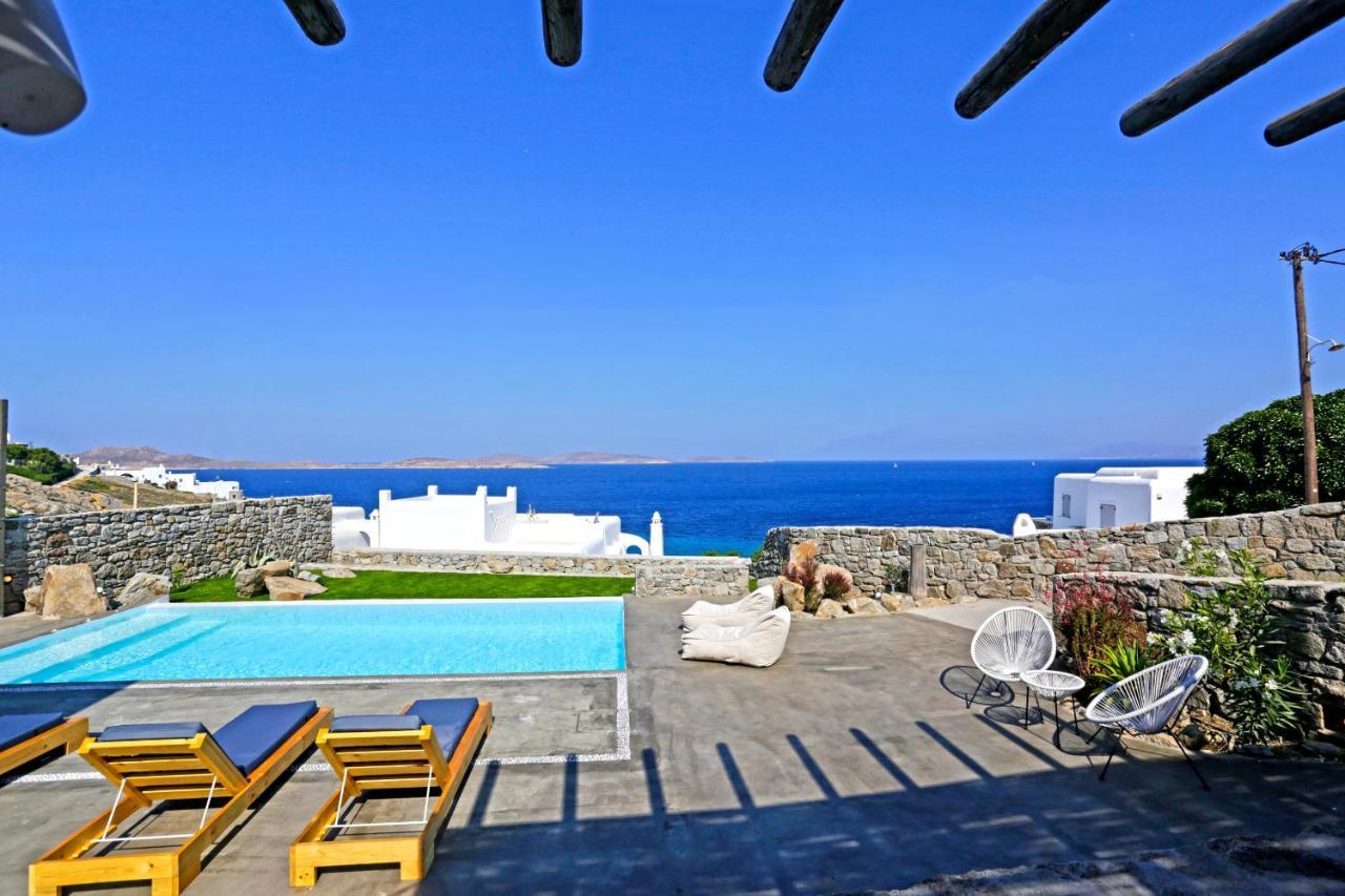 Cycladic Breeze Villa With Private Pool Mykonos Town Exterior foto