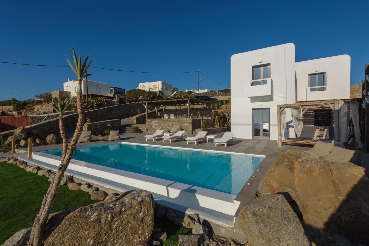 Cycladic Breeze Villa With Private Pool Mykonos Town Exterior foto