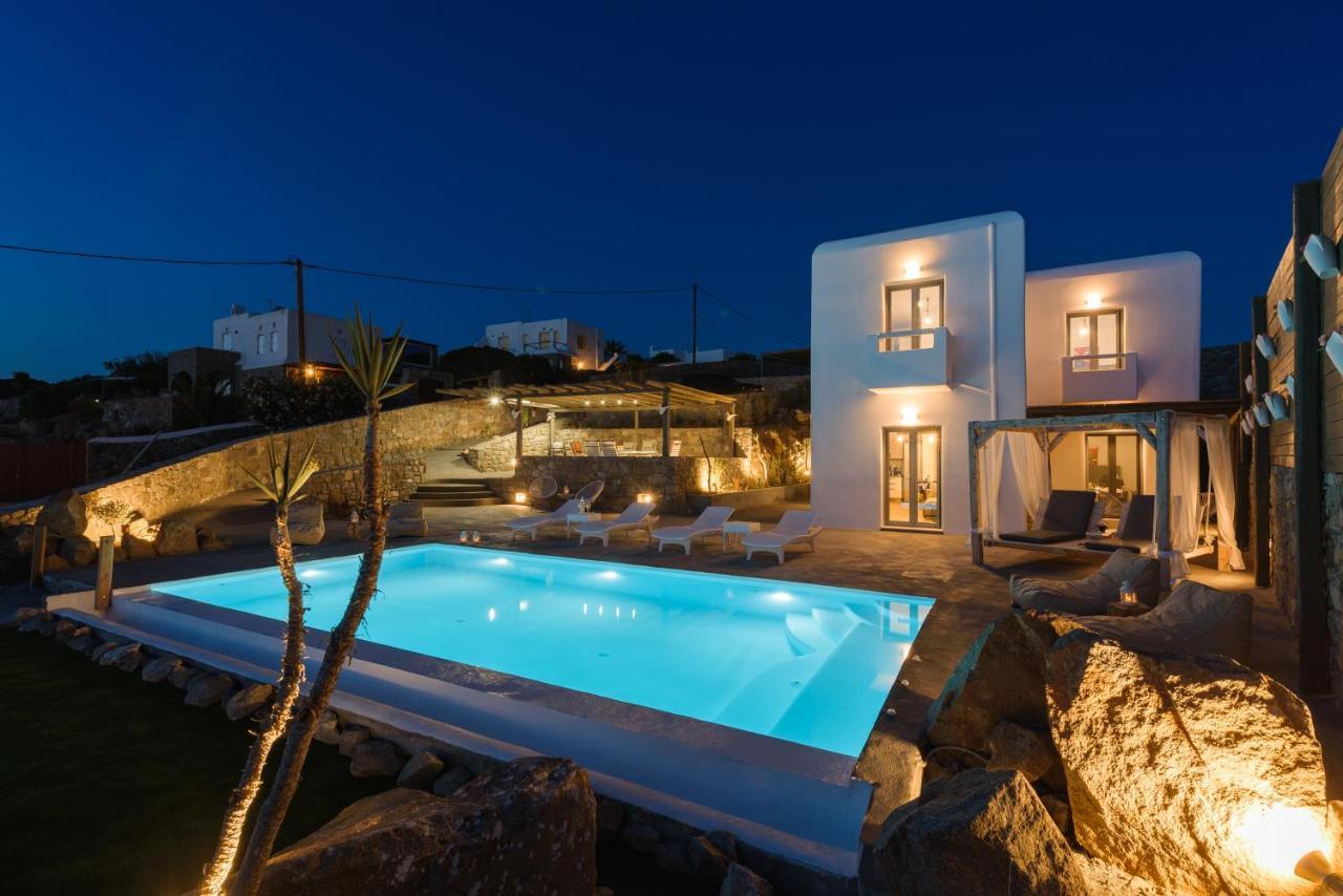 Cycladic Breeze Villa With Private Pool Mykonos Town Exterior foto