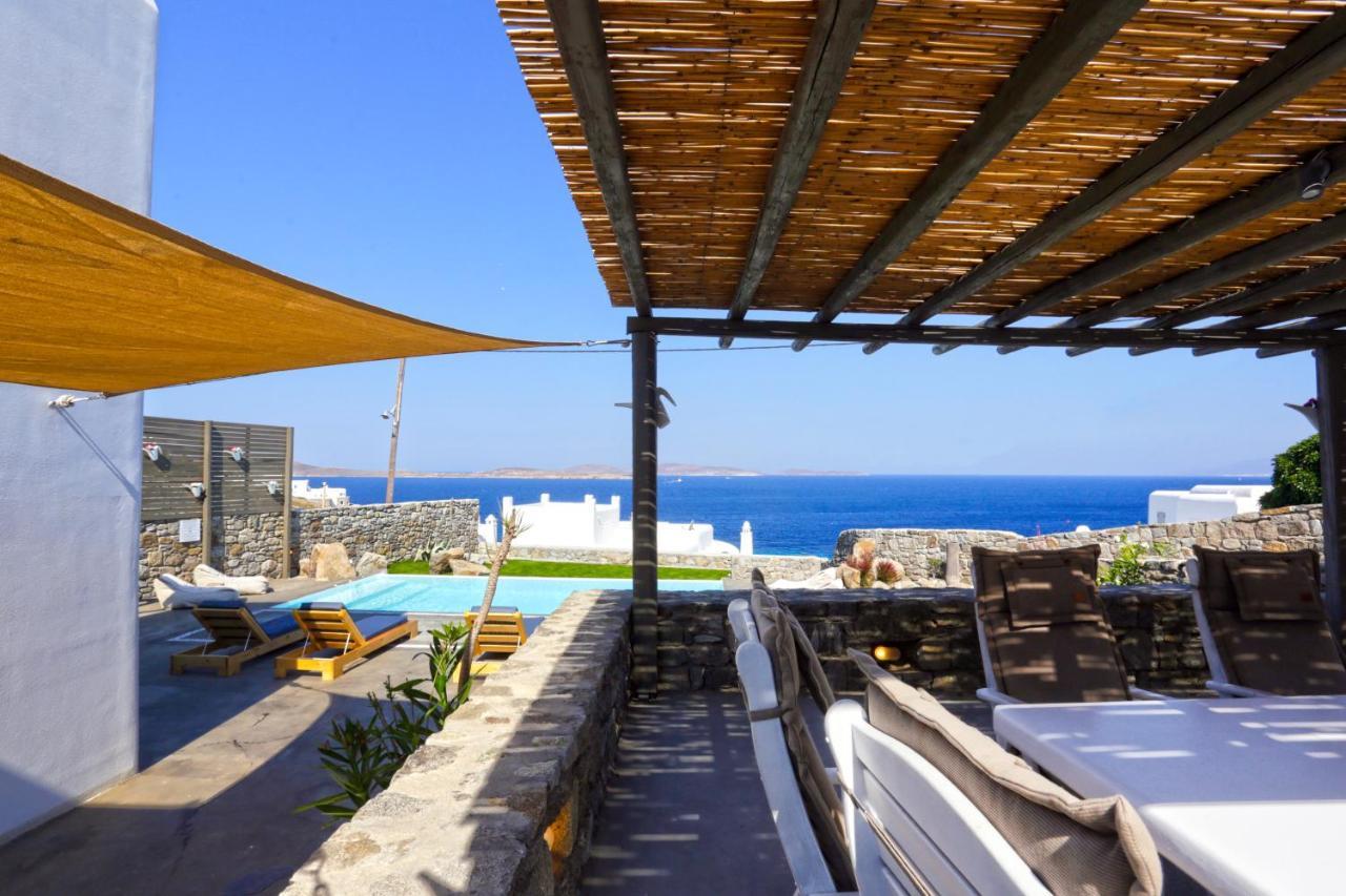 Cycladic Breeze Villa With Private Pool Mykonos Town Exterior foto