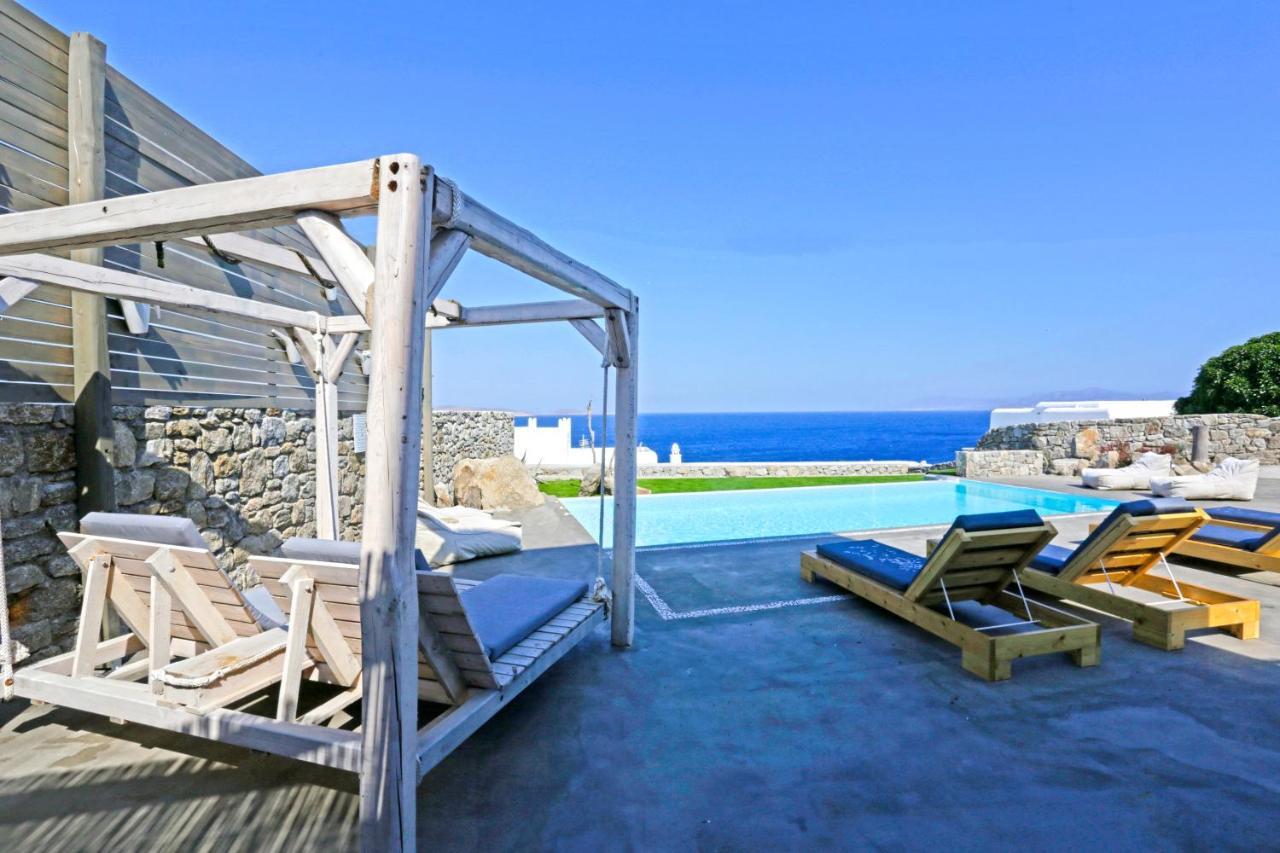 Cycladic Breeze Villa With Private Pool Mykonos Town Exterior foto