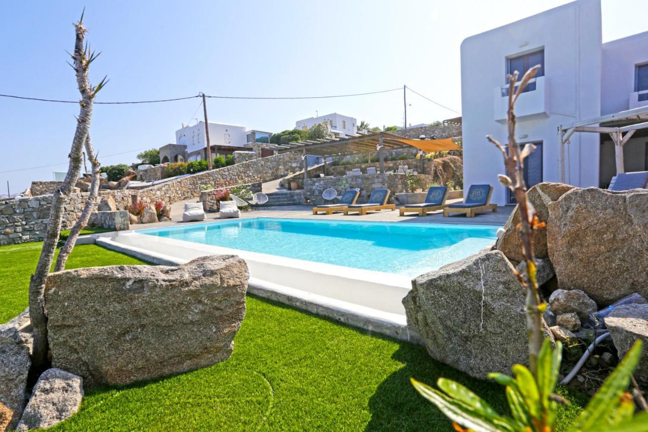 Cycladic Breeze Villa With Private Pool Mykonos Town Exterior foto